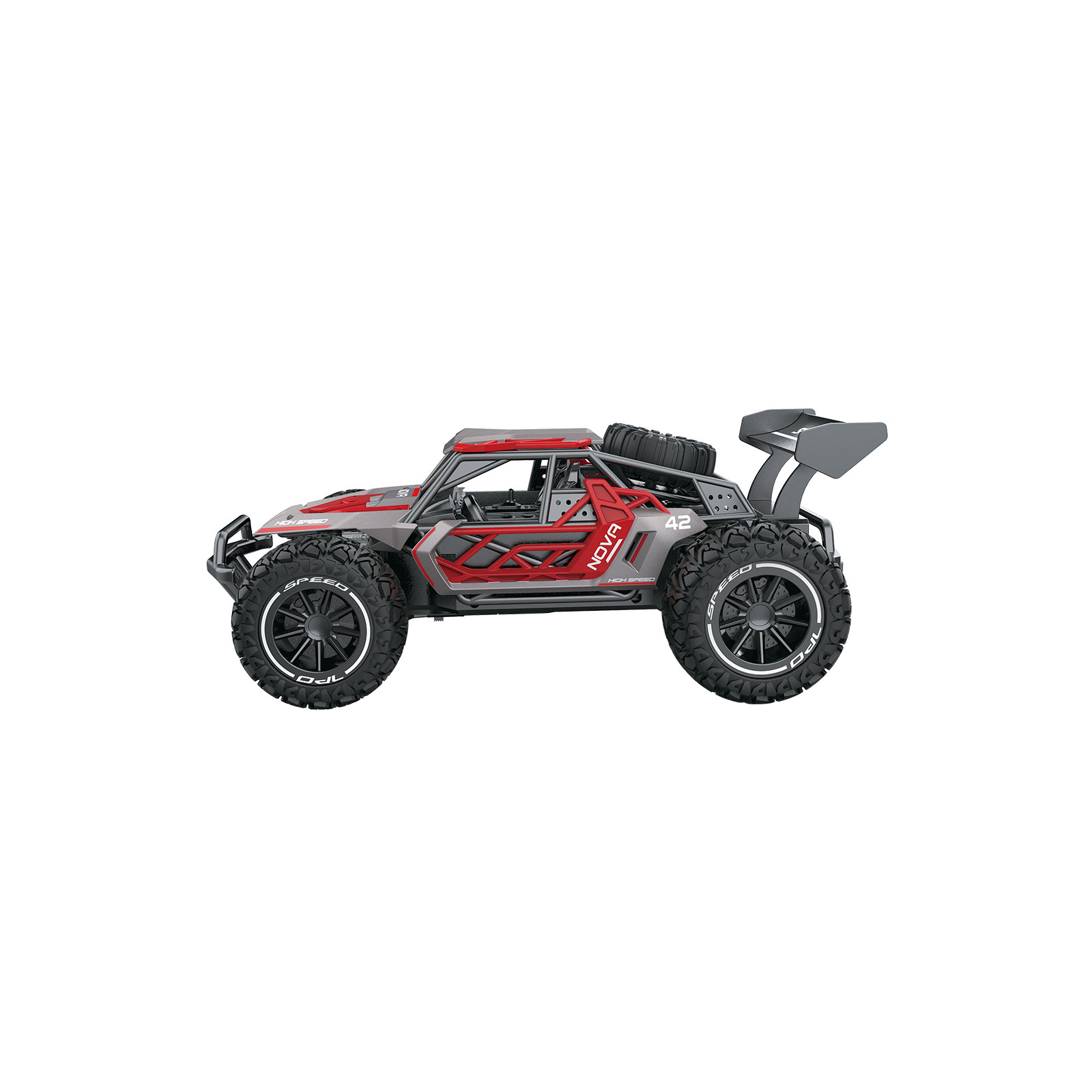 Радіокерована іграшка Sulong Toys Metal Crawler – Nova (сіро-червоний, 1:16) (SL-231RHGR) зображення 2