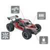 Радіокерована іграшка Sulong Toys Metal Crawler – Nova (сіро-червоний, 1:16) (SL-231RHGR) зображення 3