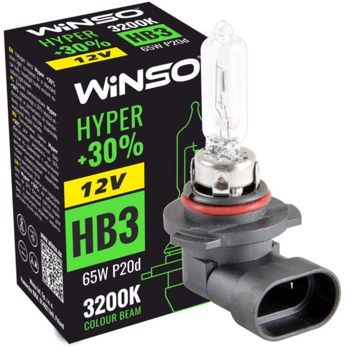Автолампа WINSO HB3 TRUCK +30 65W (712500) изображение 2