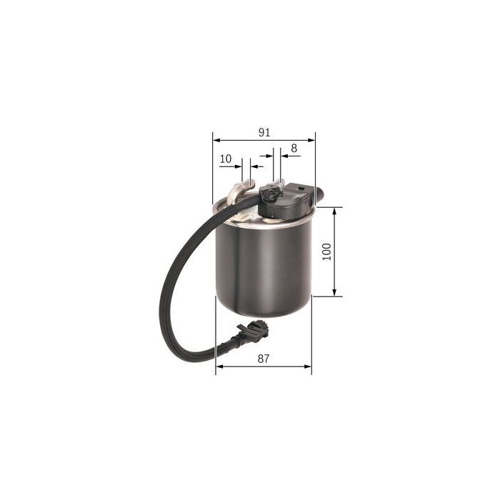 Фильтр топливный Bosch F026402841 изображение 4