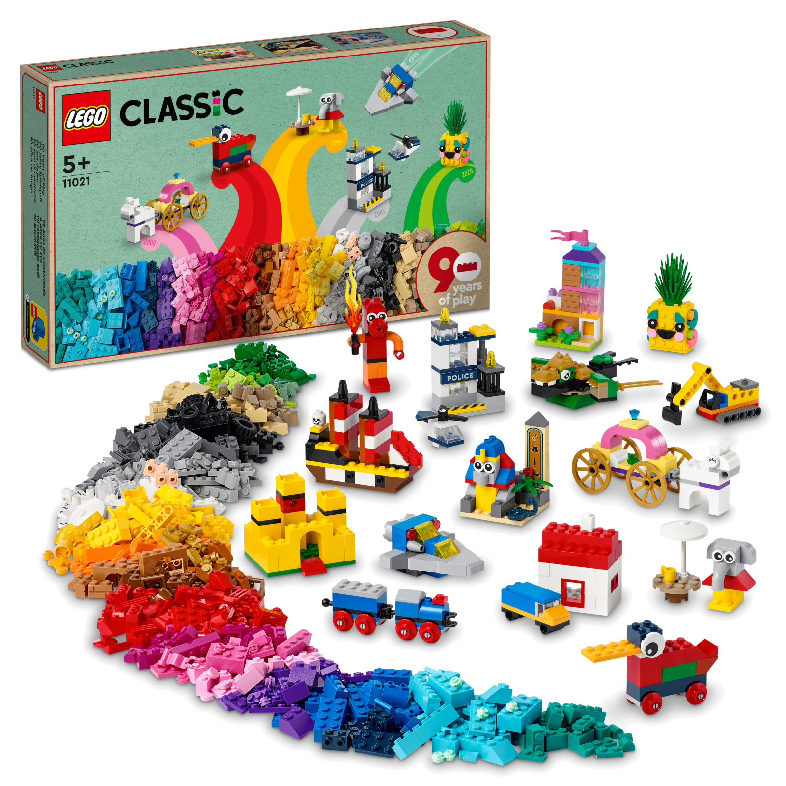 Конструктор LEGO Classic 90 лет игры (11021) изображение 2