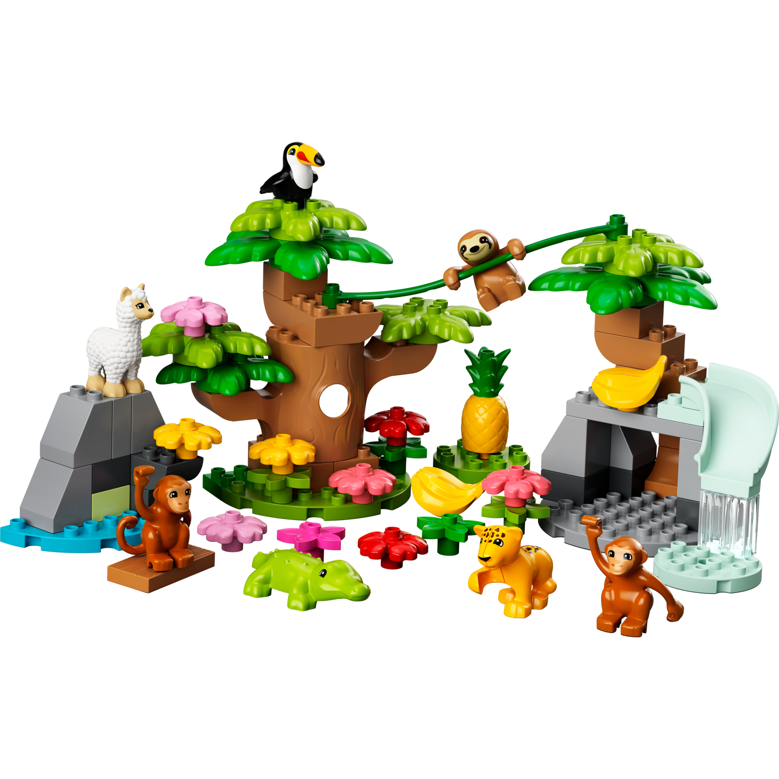 Конструктор LEGO DUPLO Дикие животные Южной Америки (10973) изображение 9