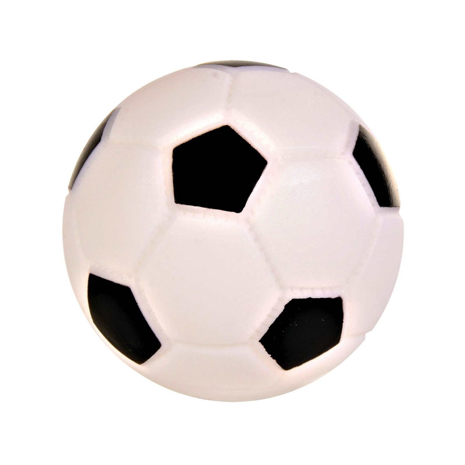 Іграшка для собак Trixie М'яч футбольний з пискавкою d 6.5 см (4011905034355)
