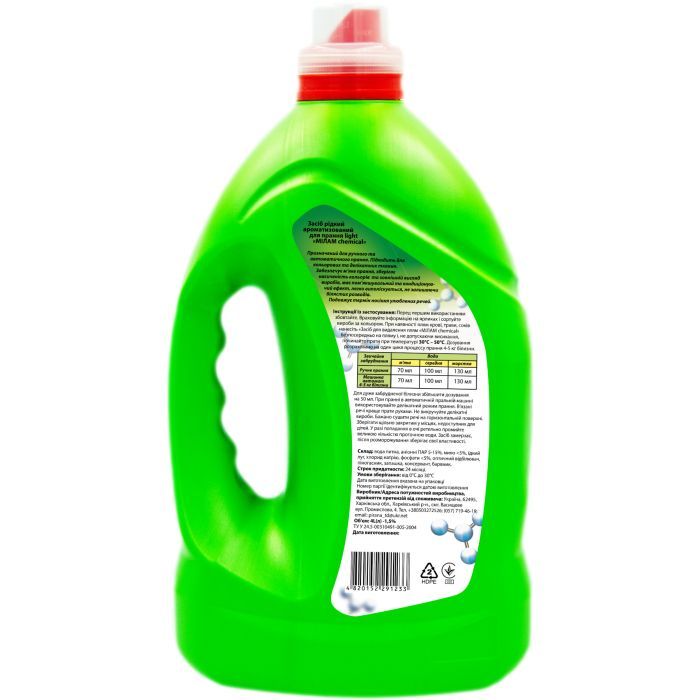 Гель для стирки Мілам Chemical Universal 4 л (4820152291233) изображение 2