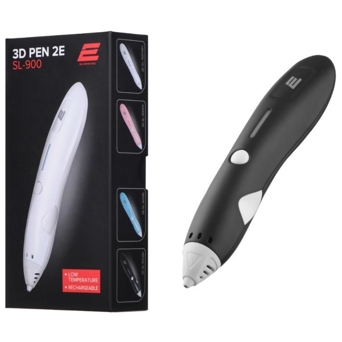 3D - ручка 2E 3D Printing SL_900_black, черная (2E-SL-900BK)