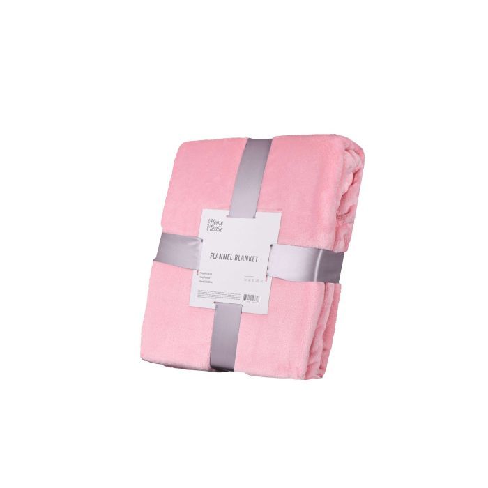 Плед Ardesto Flannel рожевий, 160х200 см (ART0207SB)