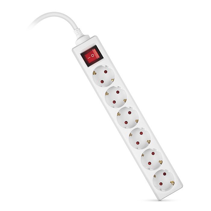 Мережевий фільтр живлення REAL-EL RS-6 Protect M 5m, white (EL122300035) зображення 11