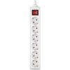 Мережевий фільтр живлення REAL-EL RS-6 Protect M 5m, white (EL122300035) зображення 2