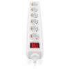 Мережевий фільтр живлення REAL-EL RS-6 Protect M 5m, white (EL122300035) зображення 4