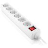 Мережевий фільтр живлення REAL-EL RS-6 Protect M 5m, white (EL122300035) зображення 5