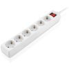 Мережевий фільтр живлення REAL-EL RS-6 Protect M 5m, white (EL122300035) зображення 6