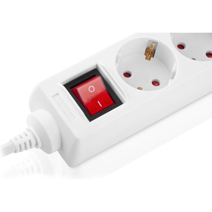 Мережевий фільтр живлення REAL-EL RS-6 Protect M 5m, white (EL122300035) зображення 9