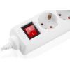 Мережевий фільтр живлення REAL-EL RS-6 Protect M 5m, white (EL122300035) зображення 9