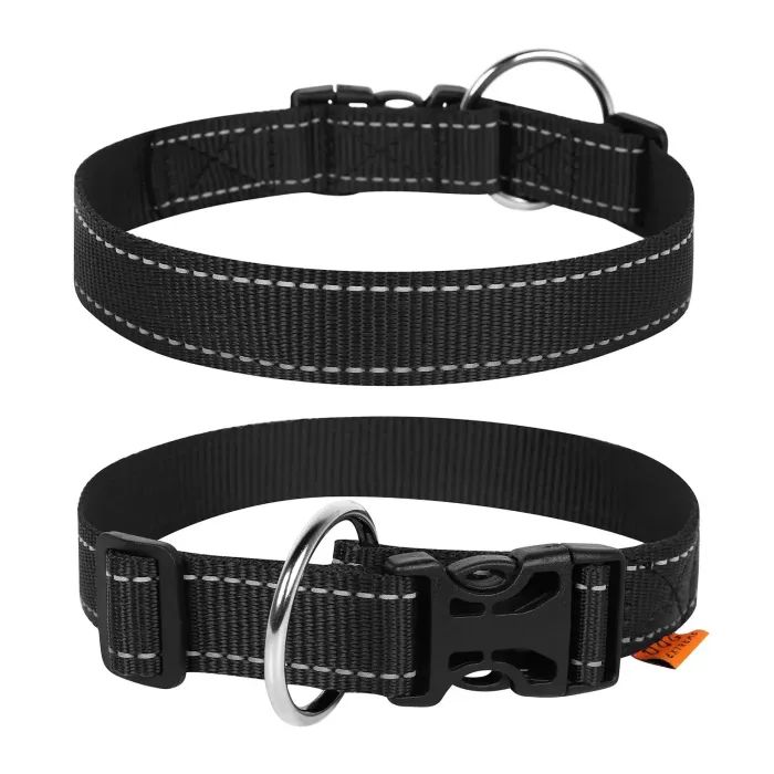 Ошейник для животных Collar Dog Extreme 25 мм 31-49 см (черный) (02521)