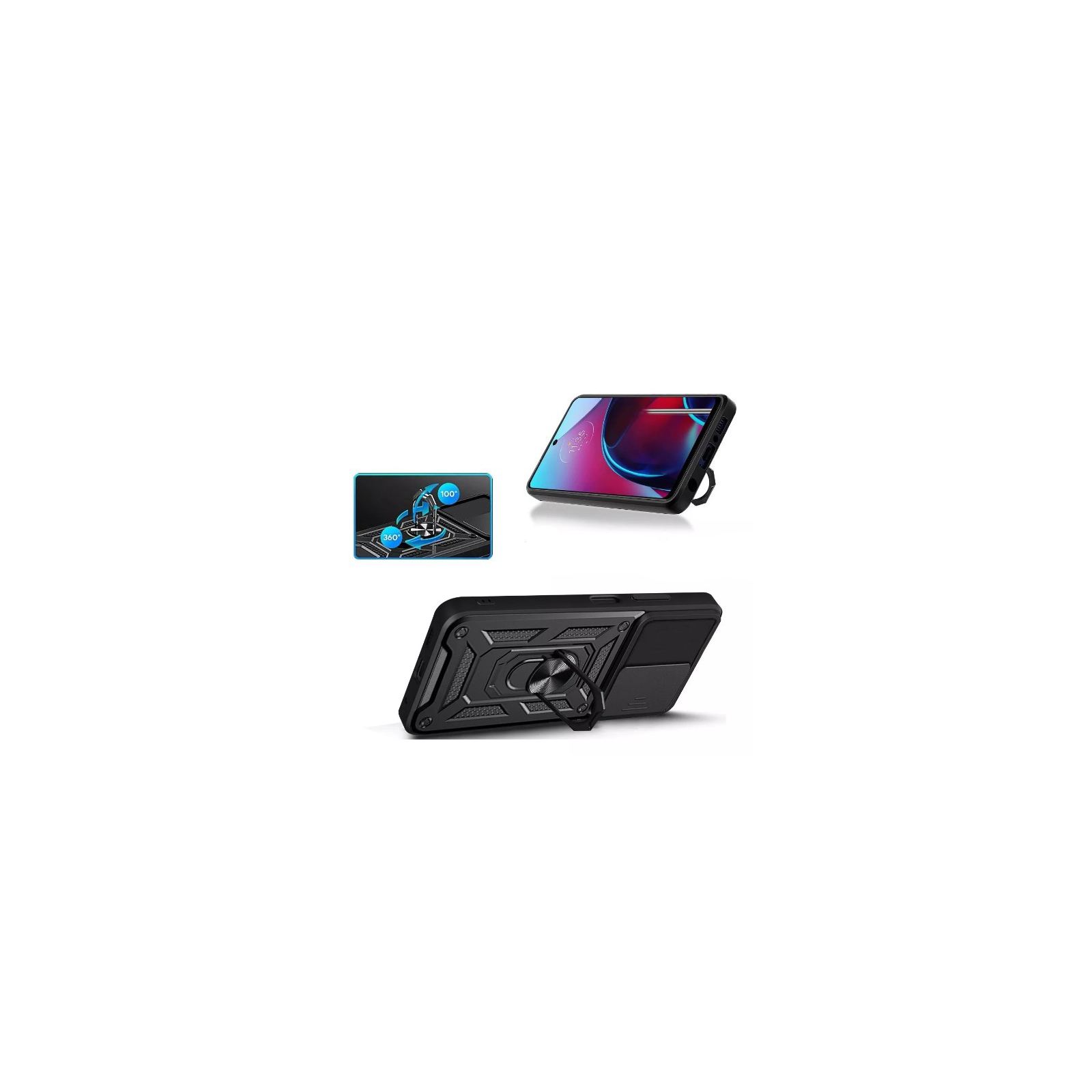 Чехол для мобильного телефона BeCover Military Motorola Moto G22 Black (708186) изображение 2