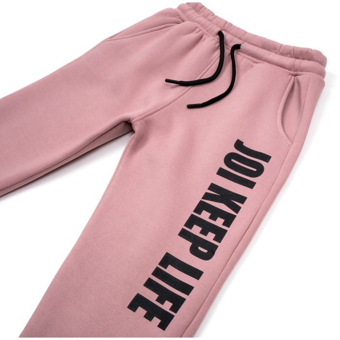 Спортивний костюм дитячий Joi на флісі (H-308-164G-pink) зображення 9