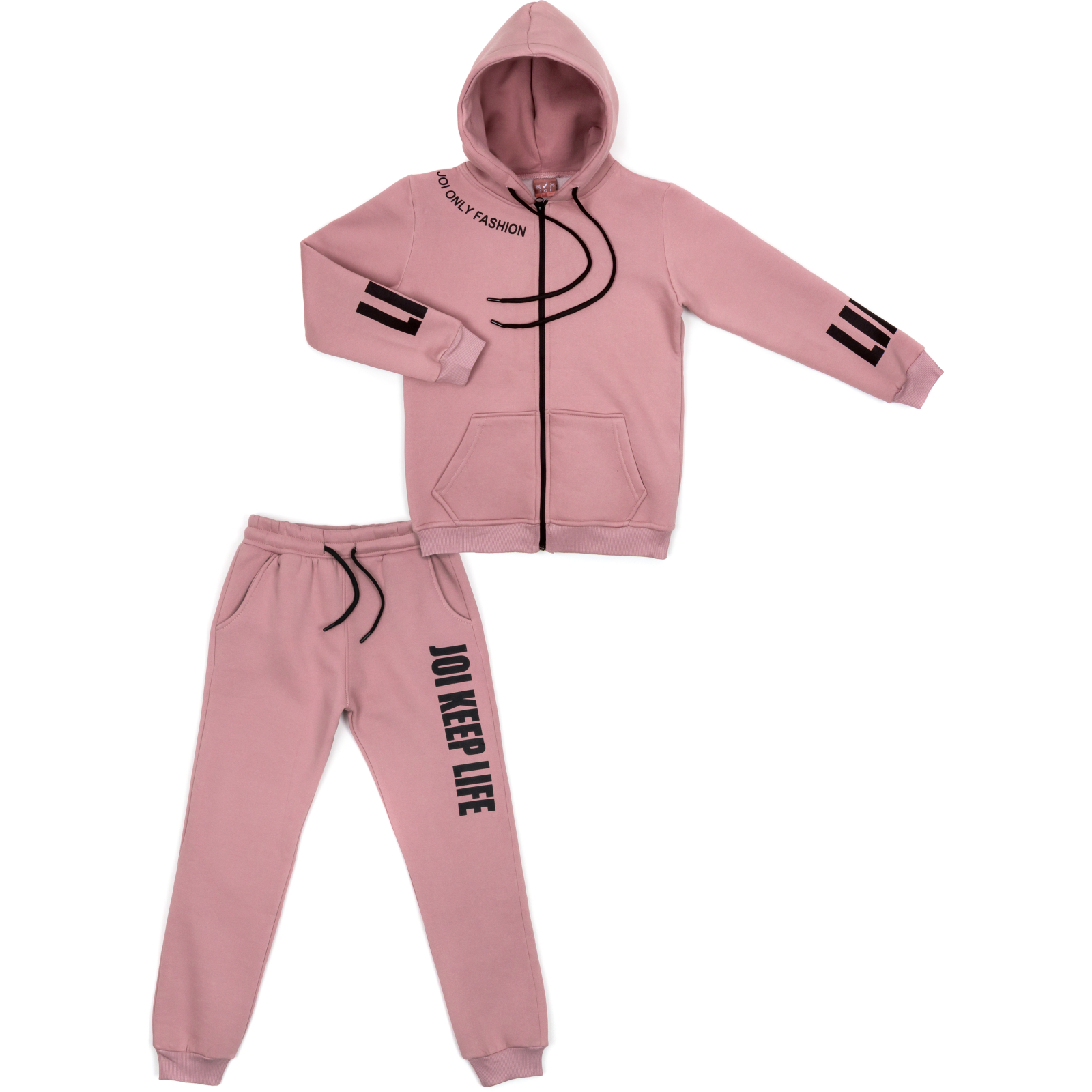 Спортивный костюм Joi на флисе (H-308-158G-pink)