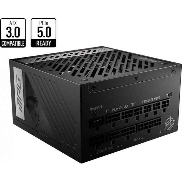Блок питания MSI 850W (MPG A850G PCIE5) изображение 2
