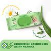 Детские влажные салфетки Smile baby с экстрактом ромашки, алоэ и витаминным комплексом с клапаном 72 шт. (4823071653984) изображение 6