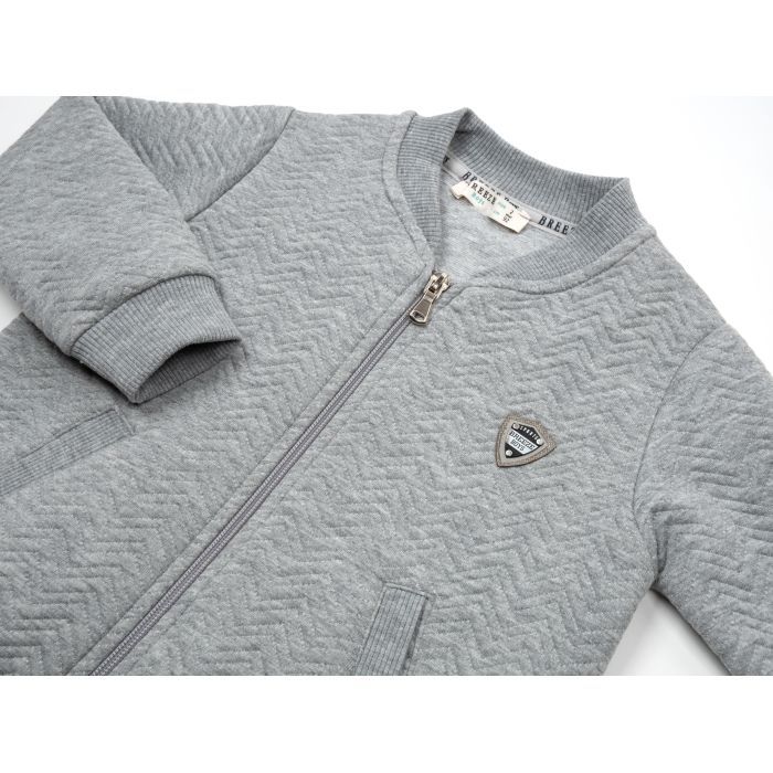 Кофта дитяча Breeze на блискавці (18292-92B-gray) зображення 3