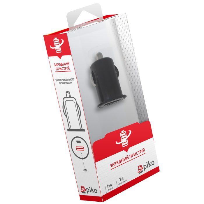 Зарядний пристрій Piko MSH-SC-033 (1USB1A) (1283126462580) зображення 2