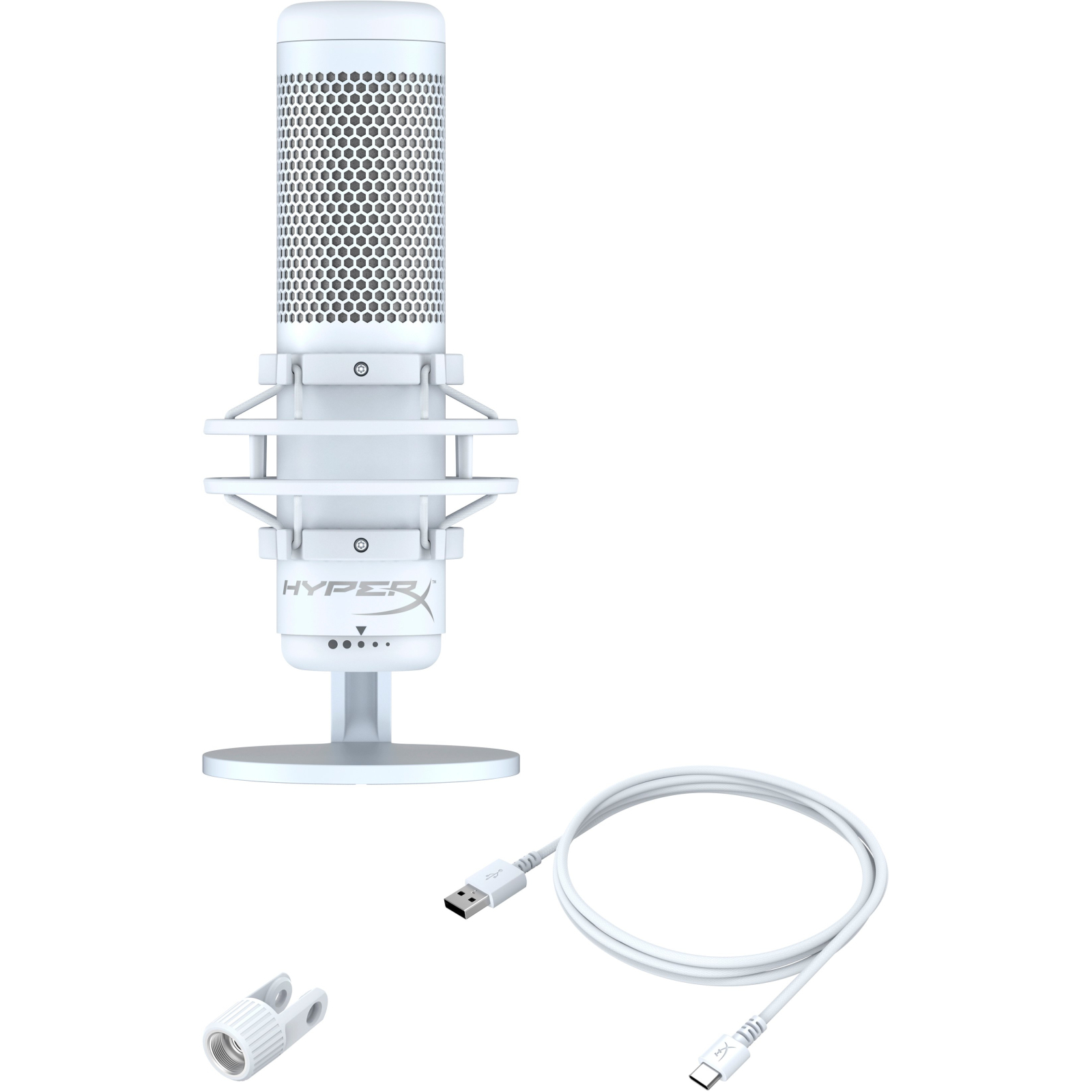 Мікрофон HyperX QuadCast S White (519P0AA) зображення 7