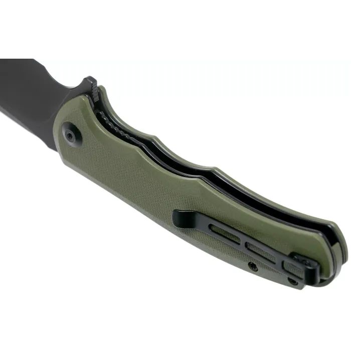 Ніж Civivi Praxis, Damascus, чорний алюміній (C18026E-DS1) зображення 6 Ніж Civivi Praxis, Damascus, чорний алюміній (C18026E-DS1) зображення 6