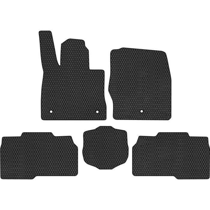 Коврик в салон EVAtech Ford Explorer 2020+ 6 покоління SUV USA (FD1449C5AV2RBB)