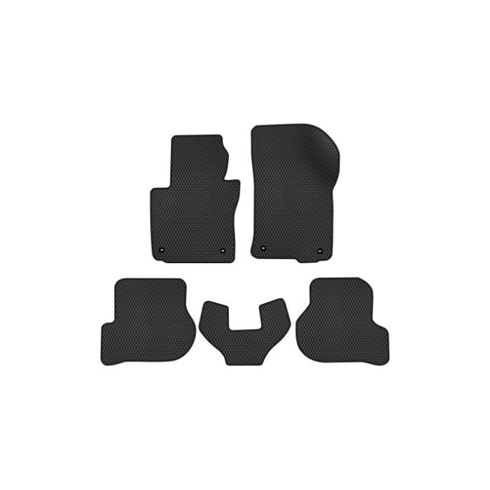 Коврик в салон EVAtech Skoda Octavia A5 (AT, 4 clips) 2004-2013 2 пок (SK12164CB5TL4RBB)