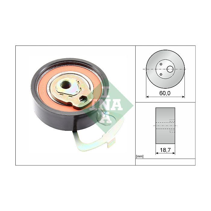 Ролик натягувача ременя INA 531 0339 10