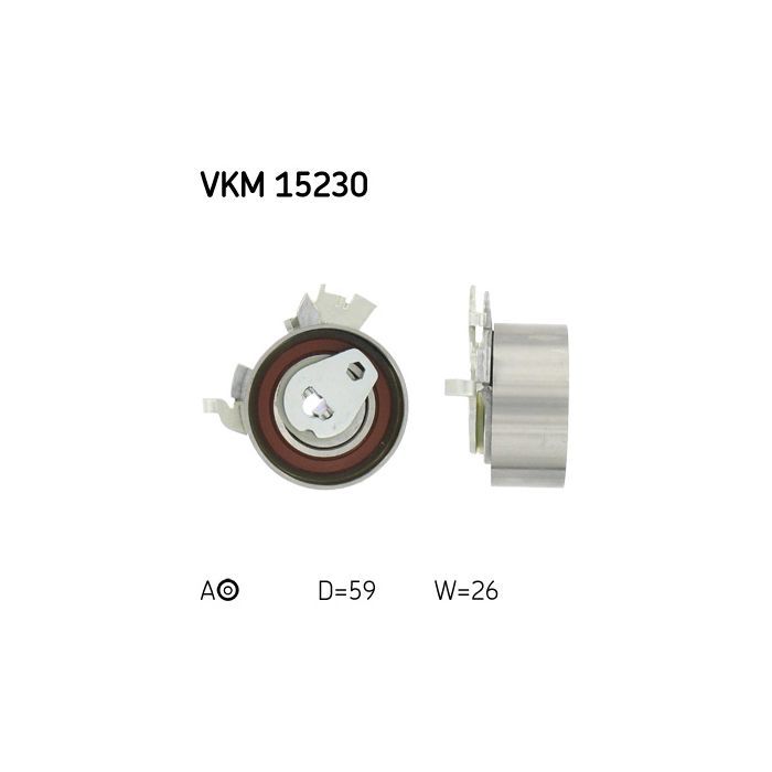 Ролик натягувача ременя SKF VKM 15230