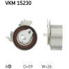 Ролик натягувача ременя SKF VKM 15230