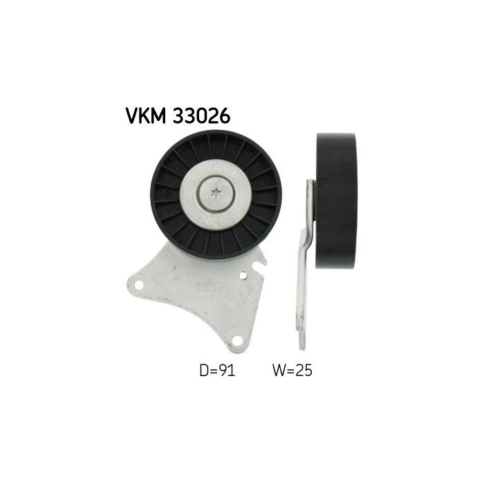 Ролик натяжителя ремня SKF VKM 33026