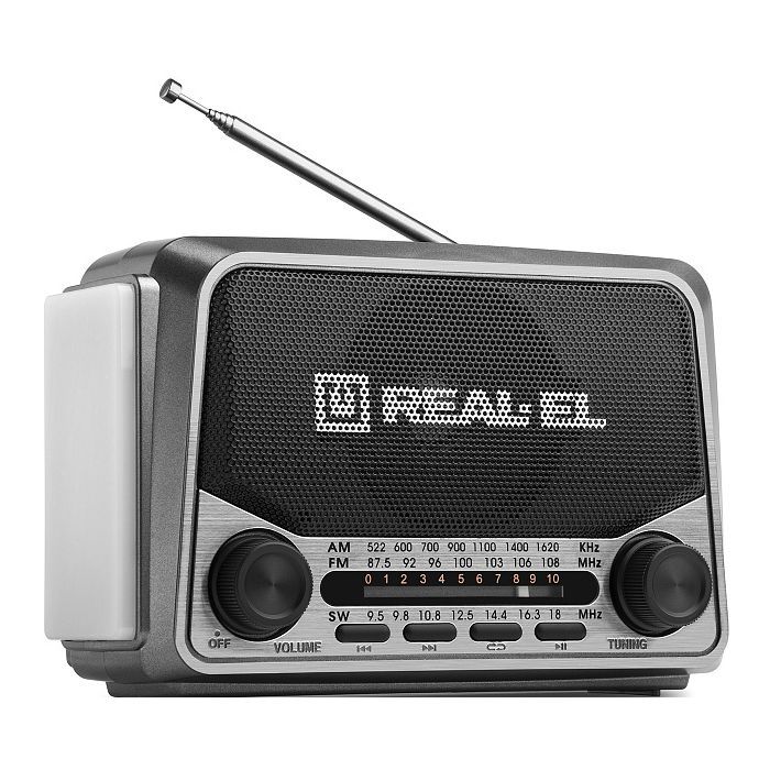 Портативний радіоприймач REAL-EL X-525 Grey