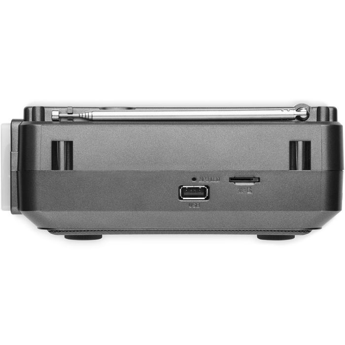 Портативний радіоприймач REAL-EL X-525 Grey зображення 4