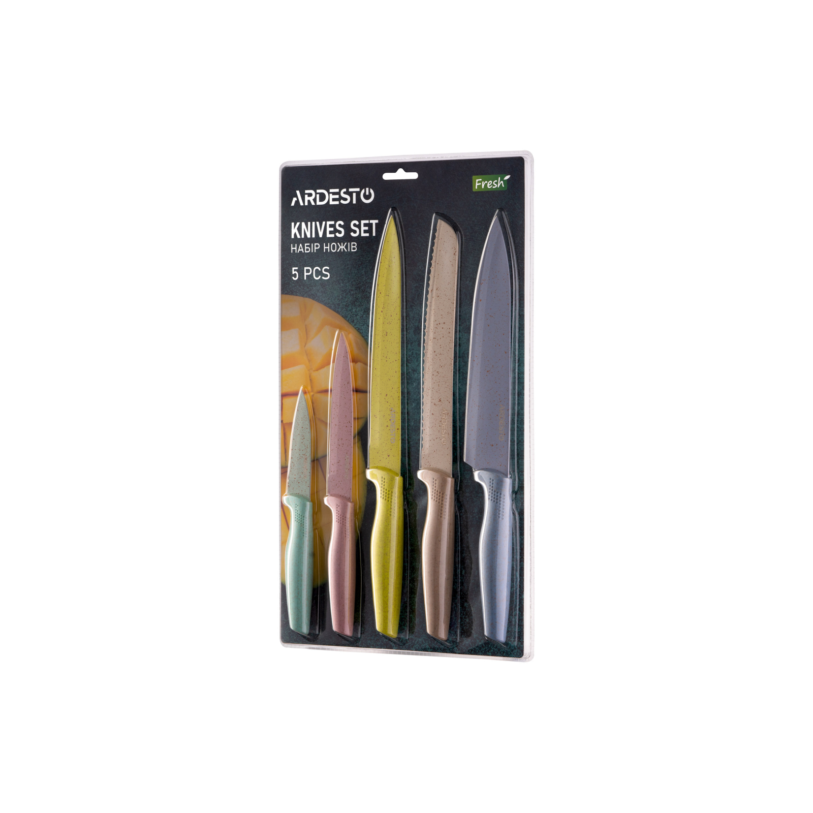 Набор ножей Ardesto Fresh 5 шт (AR2105FR) изображение 7