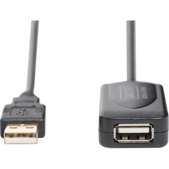 Дата кабель USB 2.0 AM/AF 5.0m active Assmann (DA-70130-4) изображение 6