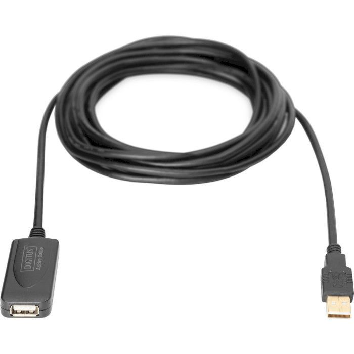 Дата кабель USB 2.0 AM/AF 5.0m active Assmann (DA-70130-4) изображение 7
