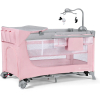 Кроватка Kinderkraft манеж с пеленатором Leody Pink (5902533917945) изображение 3
