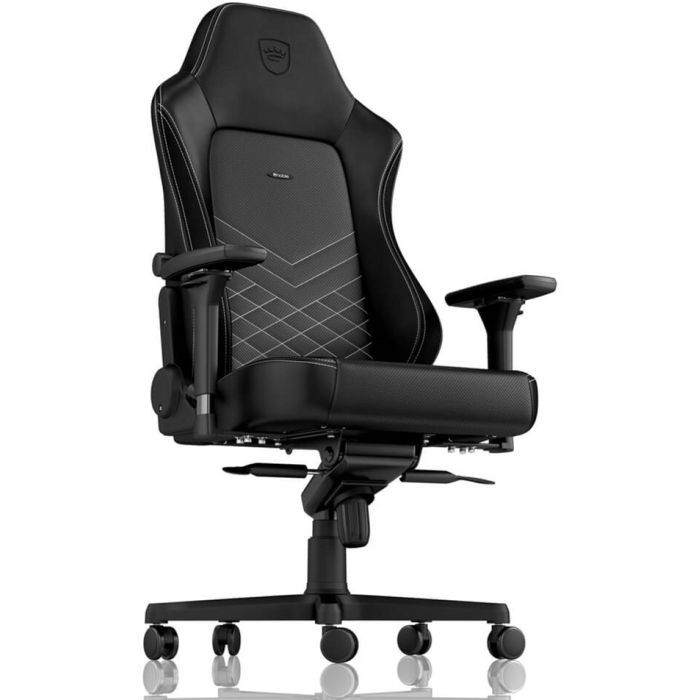 Кресло игровое Noblechairs HERO Black/Platinum White (NBL-HRO-PU-BPW) изображение 5