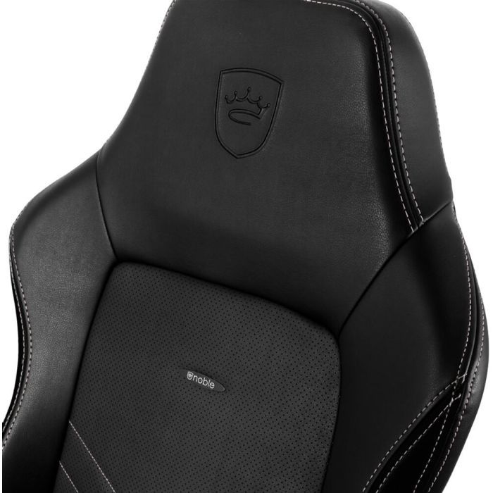 Кресло игровое Noblechairs HERO Black/Platinum White (NBL-HRO-PU-BPW) изображение 6