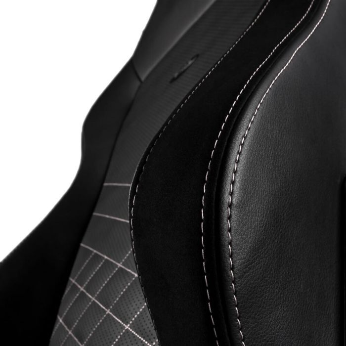 Кресло игровое Noblechairs HERO Black/Platinum White (NBL-HRO-PU-BPW) изображение 7