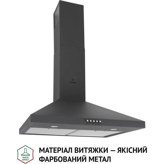 Витяжка кухонна Perfelli K 6402 BL 850 LED зображення 2