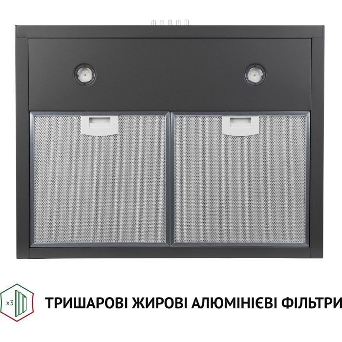 Витяжка кухонна Perfelli K 6402 BL 850 LED зображення 5
