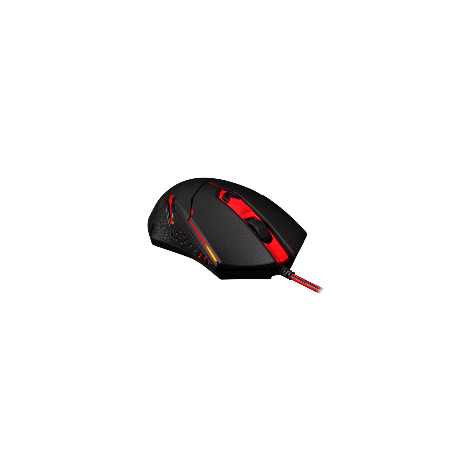 Мишка Redragon M601BA USB Black-Red + Килимок (78226) зображення 6