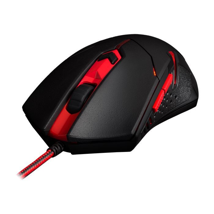 Мышка Redragon M601BA USB Black-Red + Килимок (78226) изображение 7
