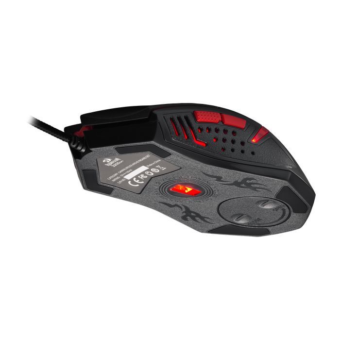 Мышка Redragon M601BA USB Black-Red + Килимок (78226) изображение 8