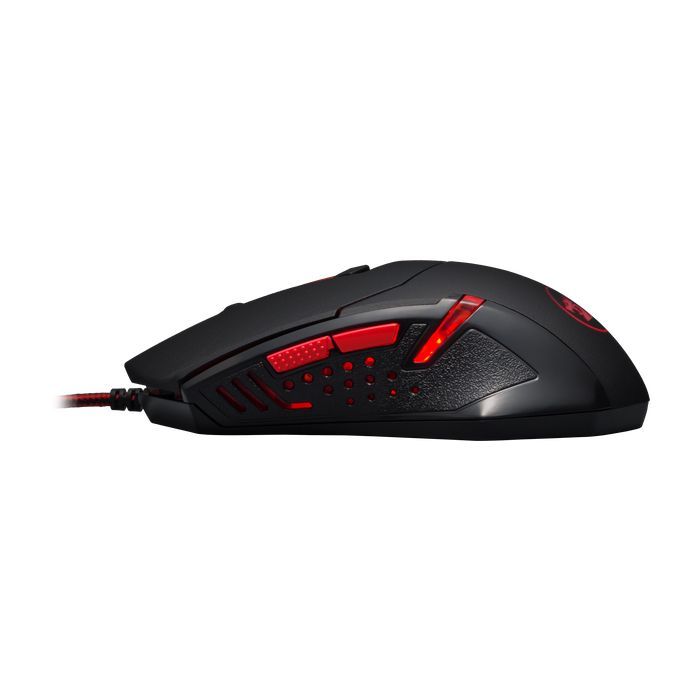 Мышка Redragon M601BA USB Black-Red + Килимок (78226) изображение 9