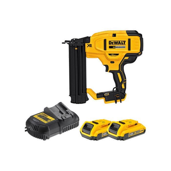 Гвоздезабиватель DeWALT 18В, диаметр/длина гвоздя 1.25/54 мм, 2 АКБ, ЗУ, кейс (DCN680D2) изображение 3