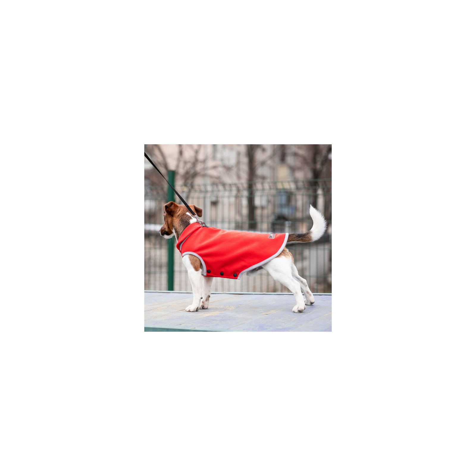 Жилет для животных Pet Fashion FLEECY" М красно-серый (4823082419685) изображение 2
